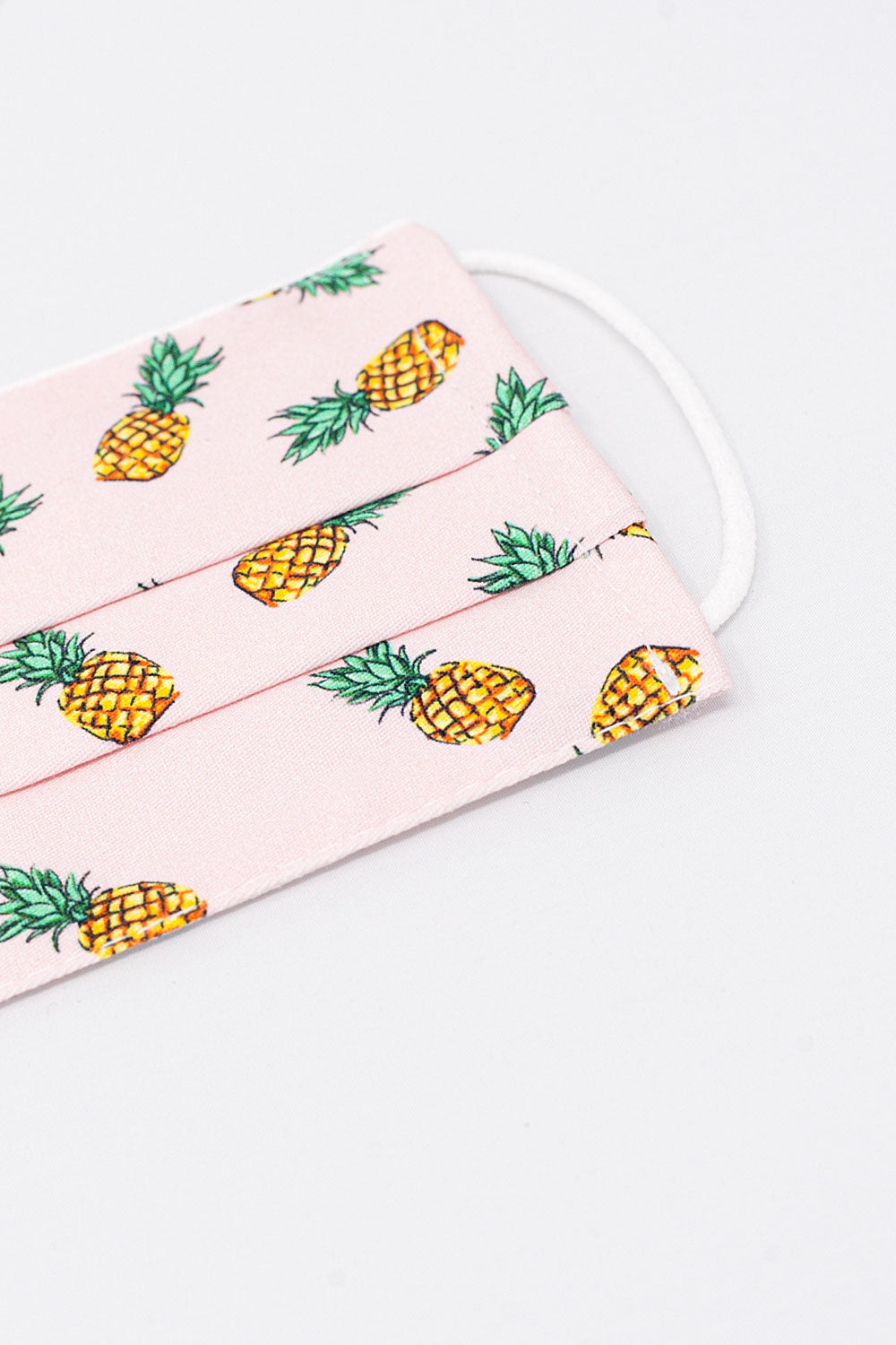 2 PACK Pineapple Print Mask