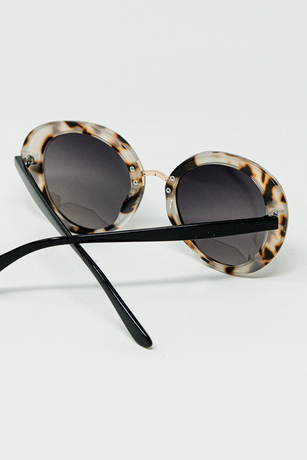 Óculos de sol ovais bege Sunset Spot