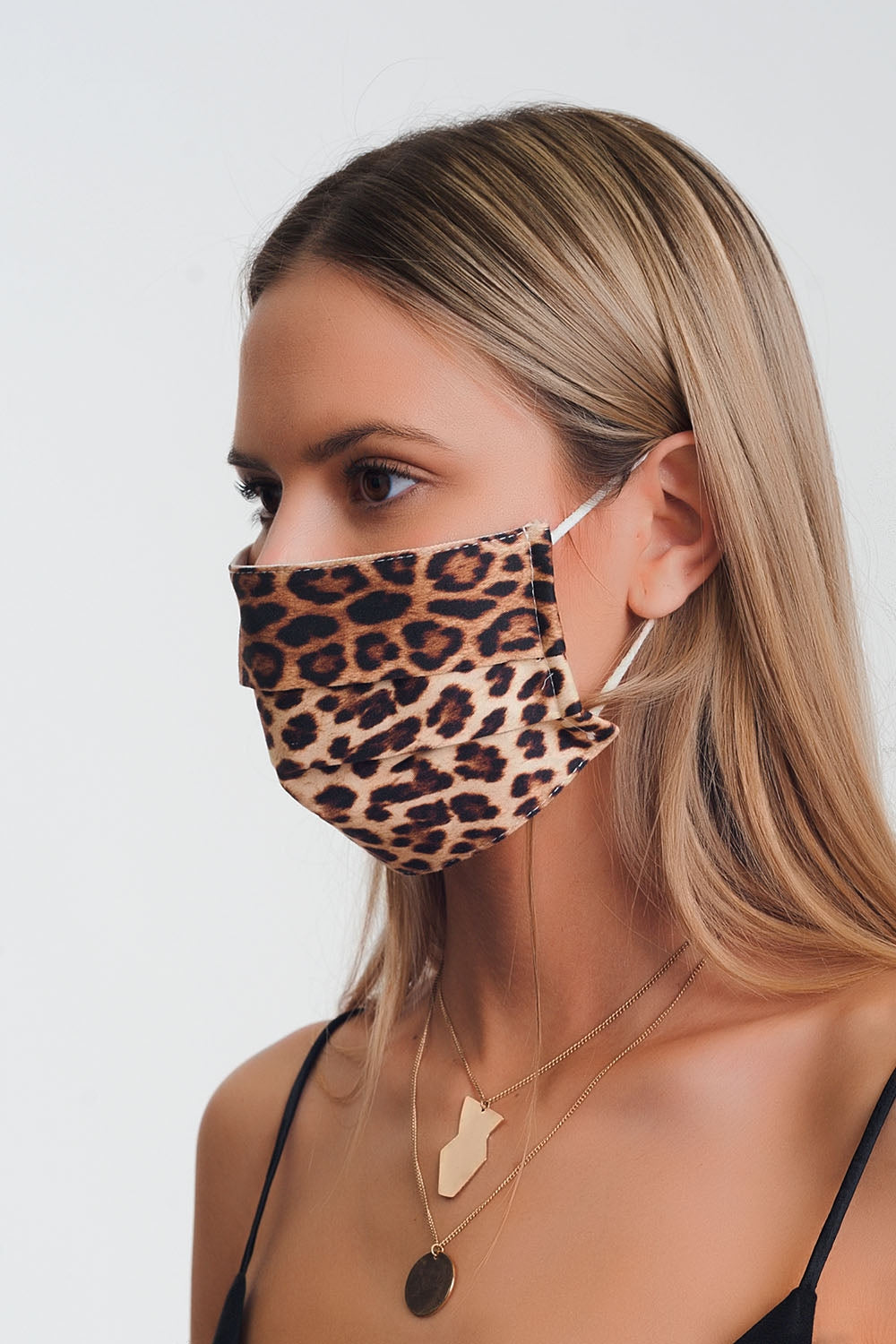 2 PACK Leopard Mix Print Mask
