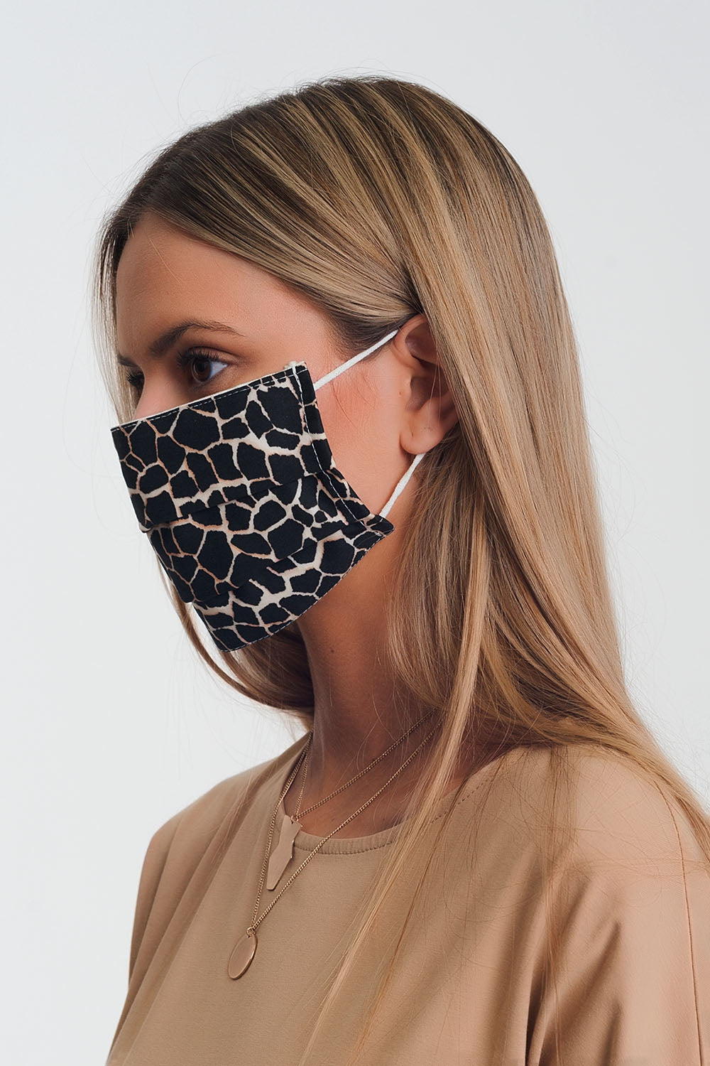 2 PACK Mix Animal Print Mask