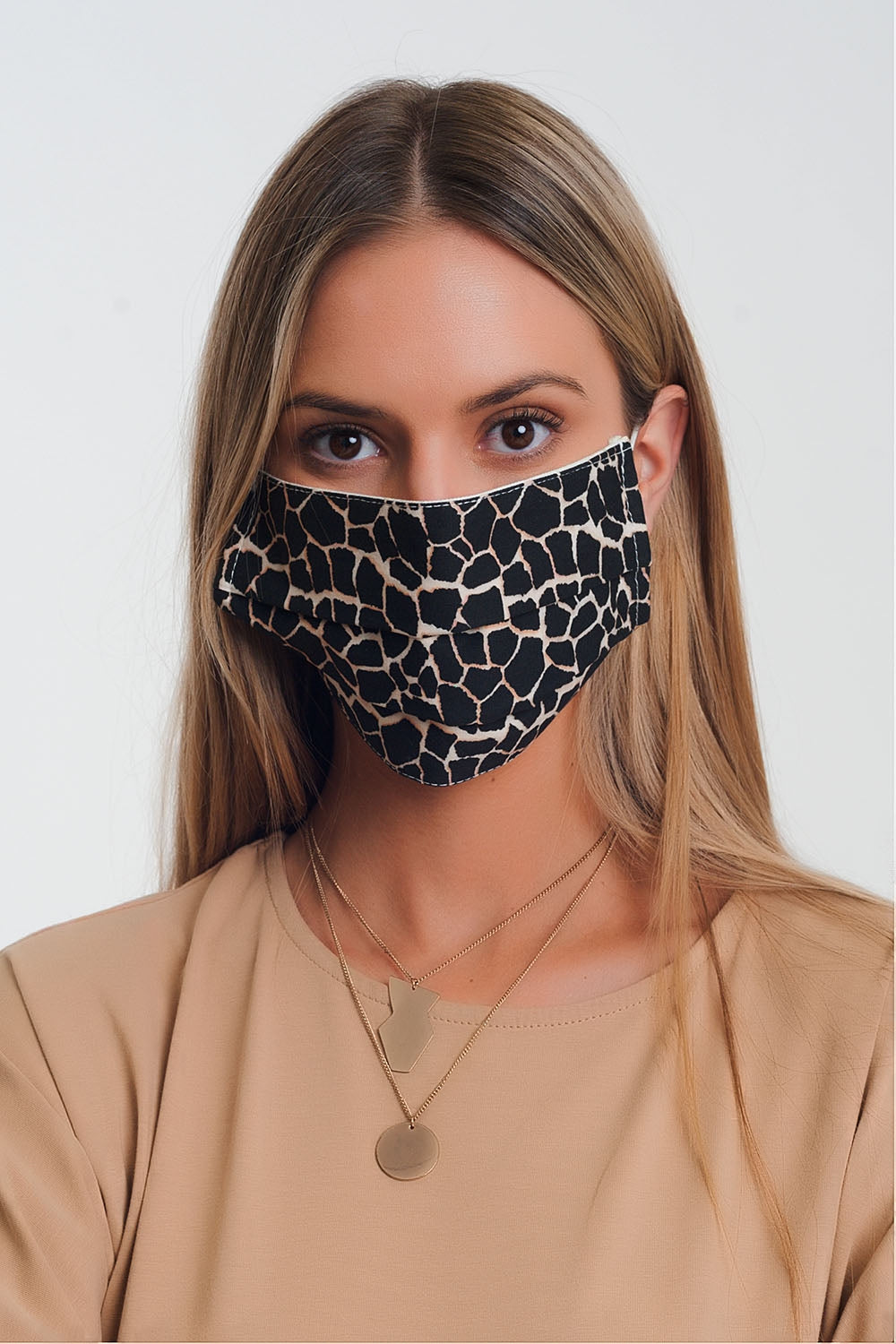 2 PACK Mix Animal Print Mask