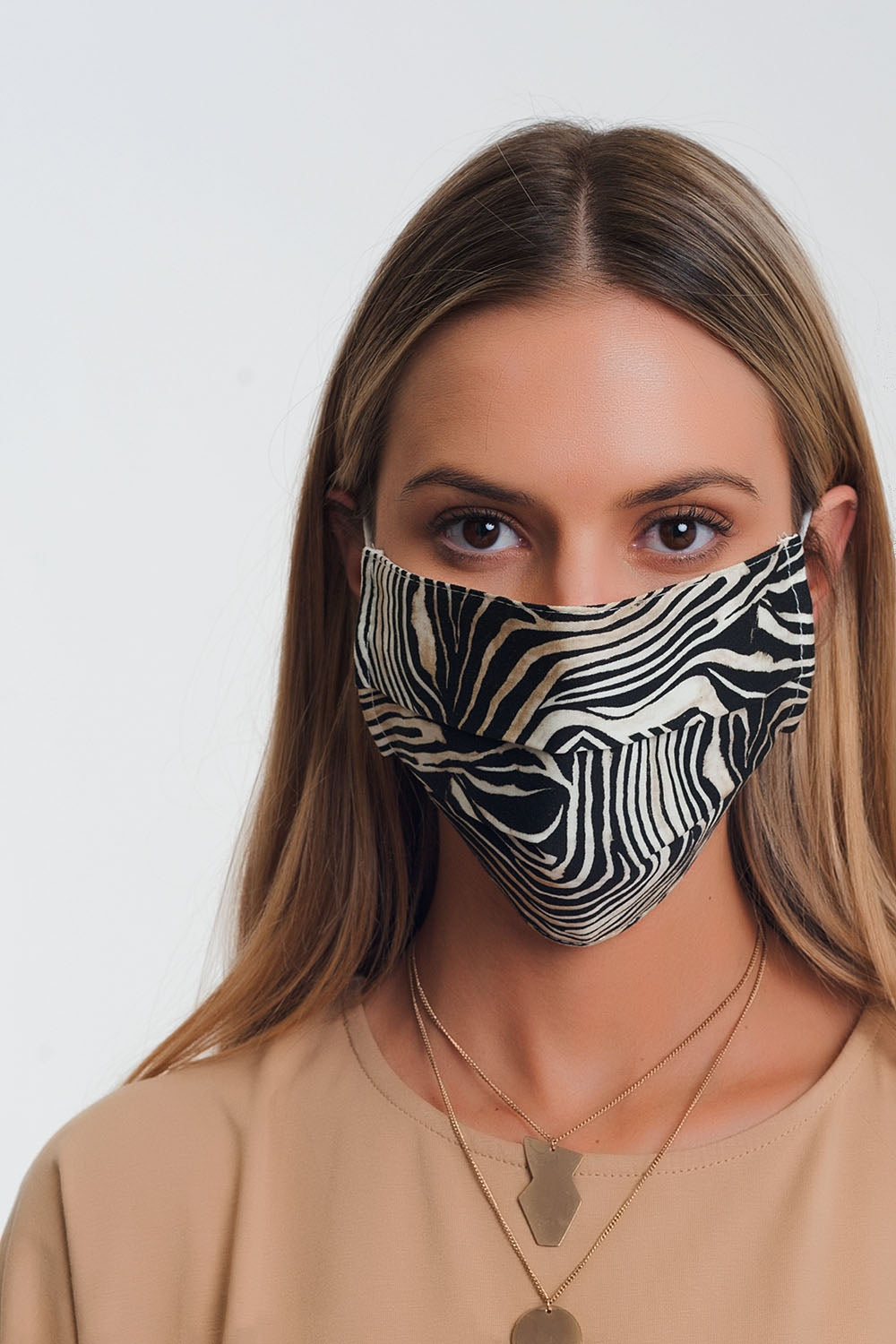 2 PACK Mix Animal Print Mask