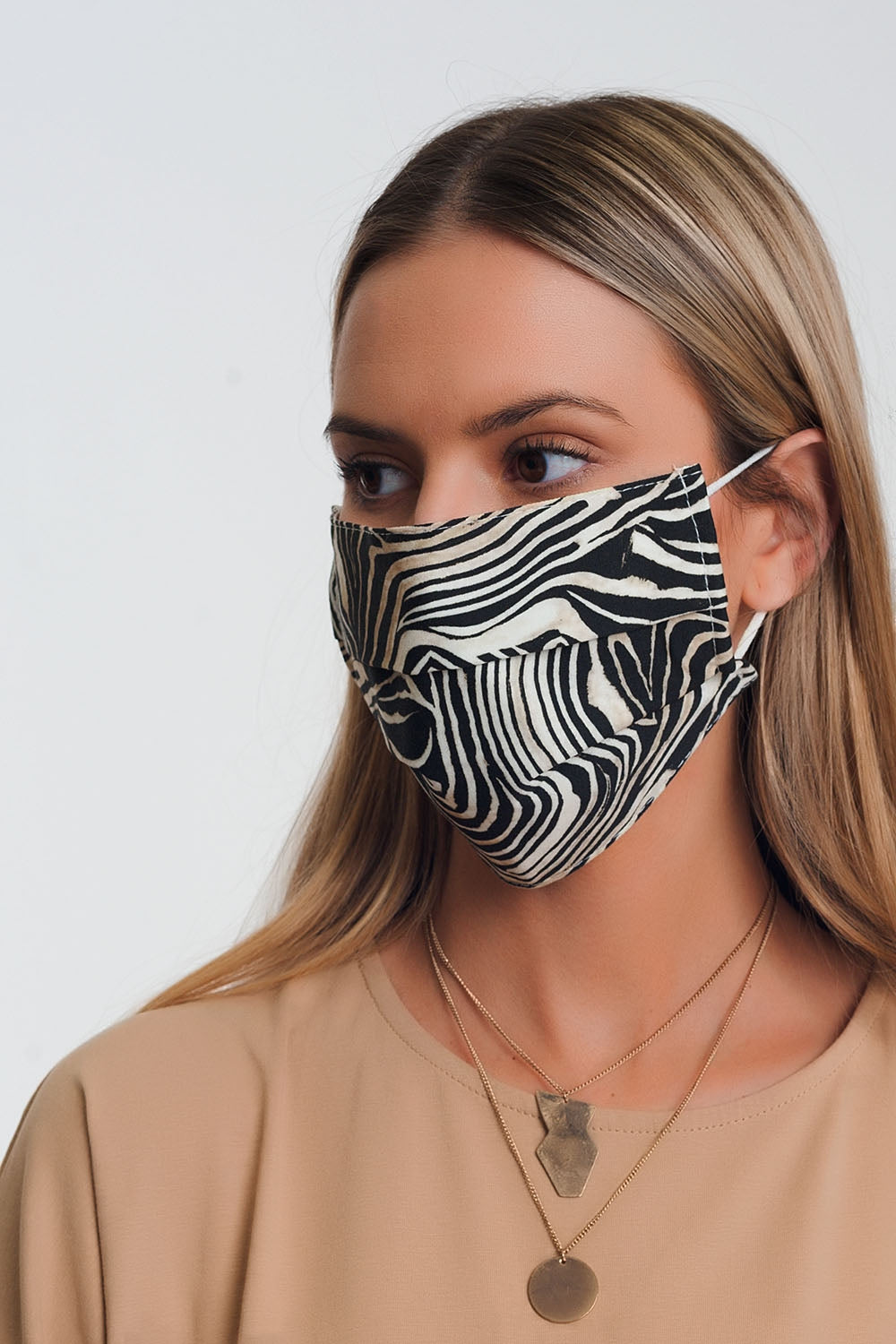 2 PACK Mix Animal Print Mask