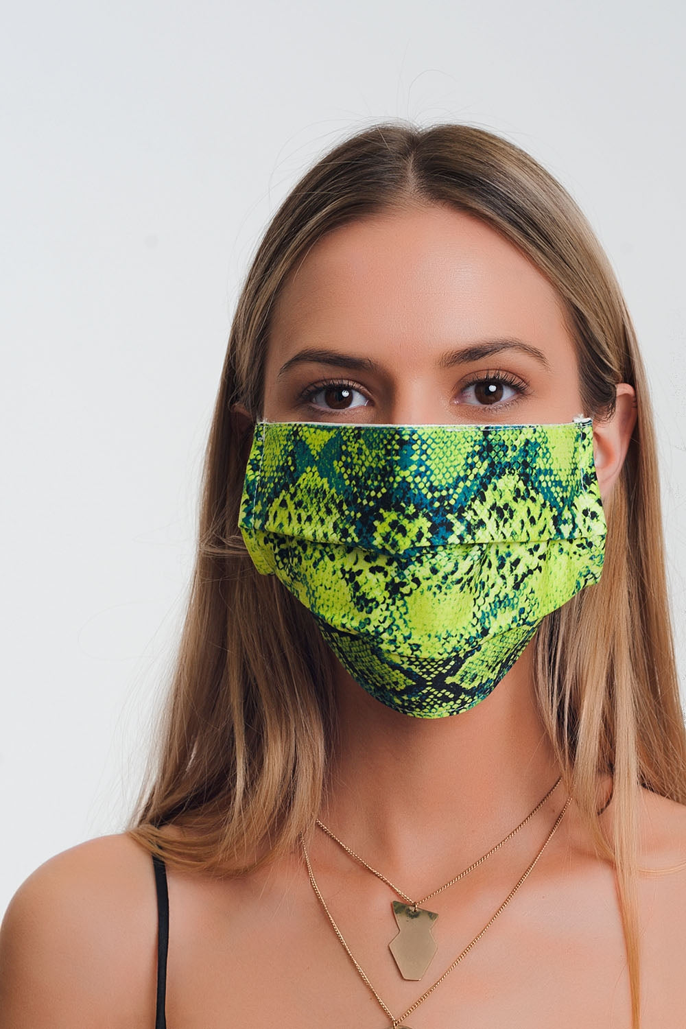 2 PACK Mix python Print Mask