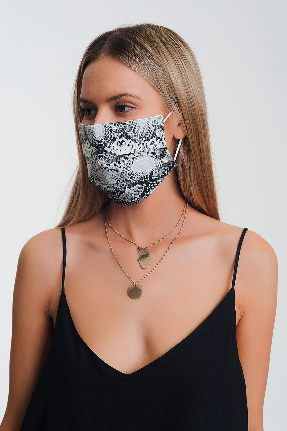 2 PACK Mix python Print Mask
