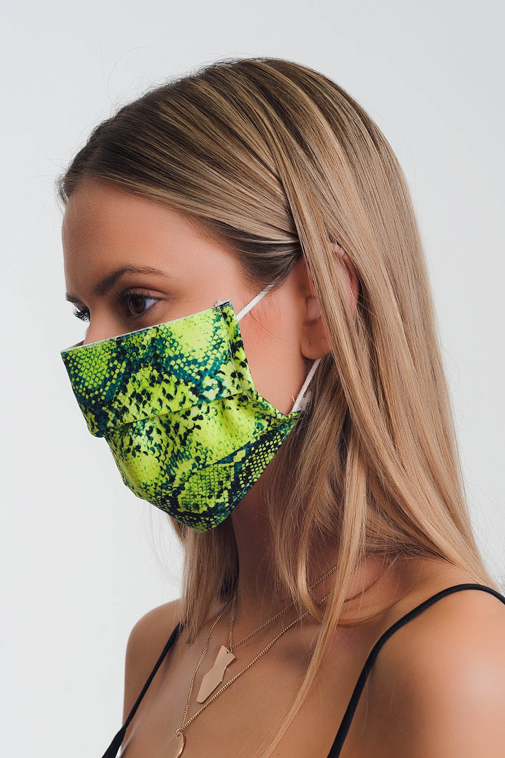 2 PACK Mix python Print Mask
