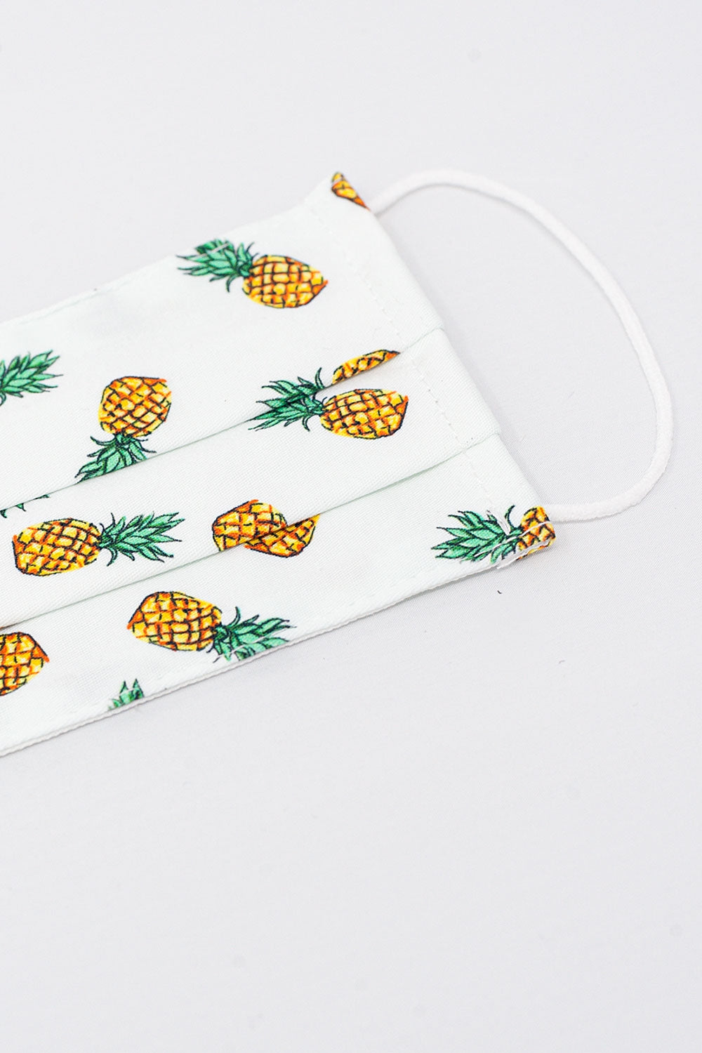 2 PACK Pineapple Print Mask