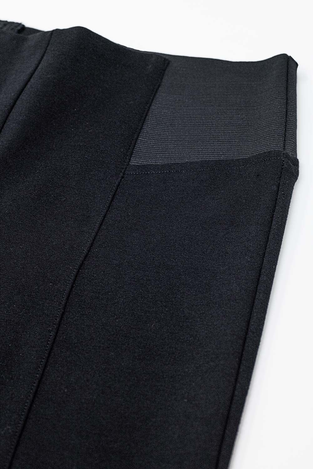 Zwarte legging met hoge taille