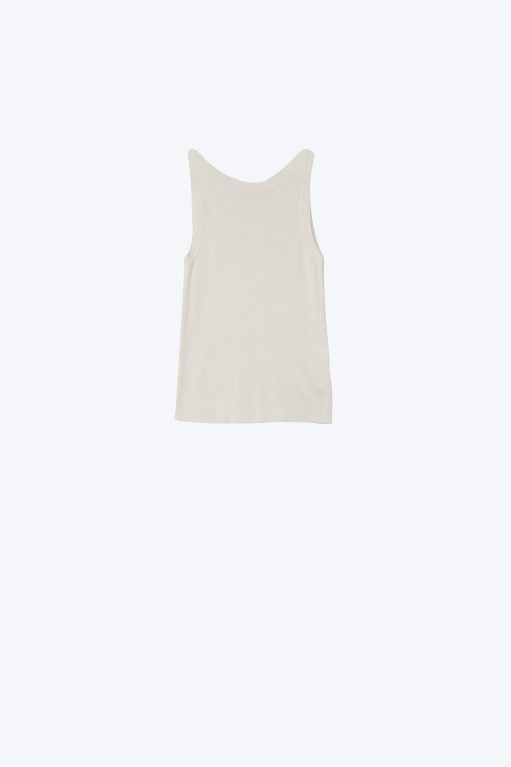 Q2 Boat Neck Comfy Ribbed Top in White