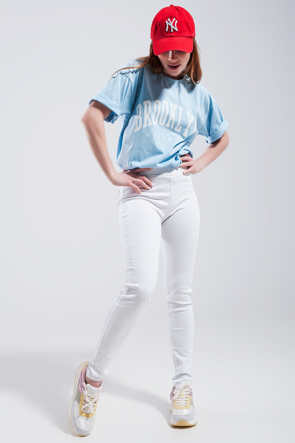 Brooklyn t shirt in blue