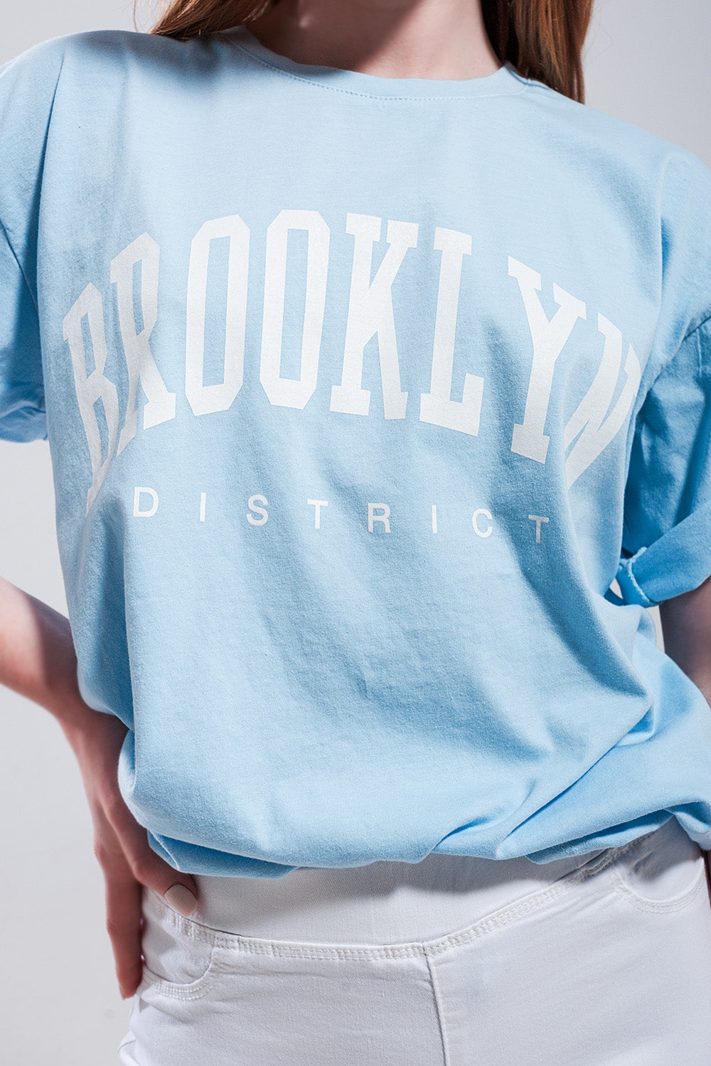 Brooklyn t shirt in blue