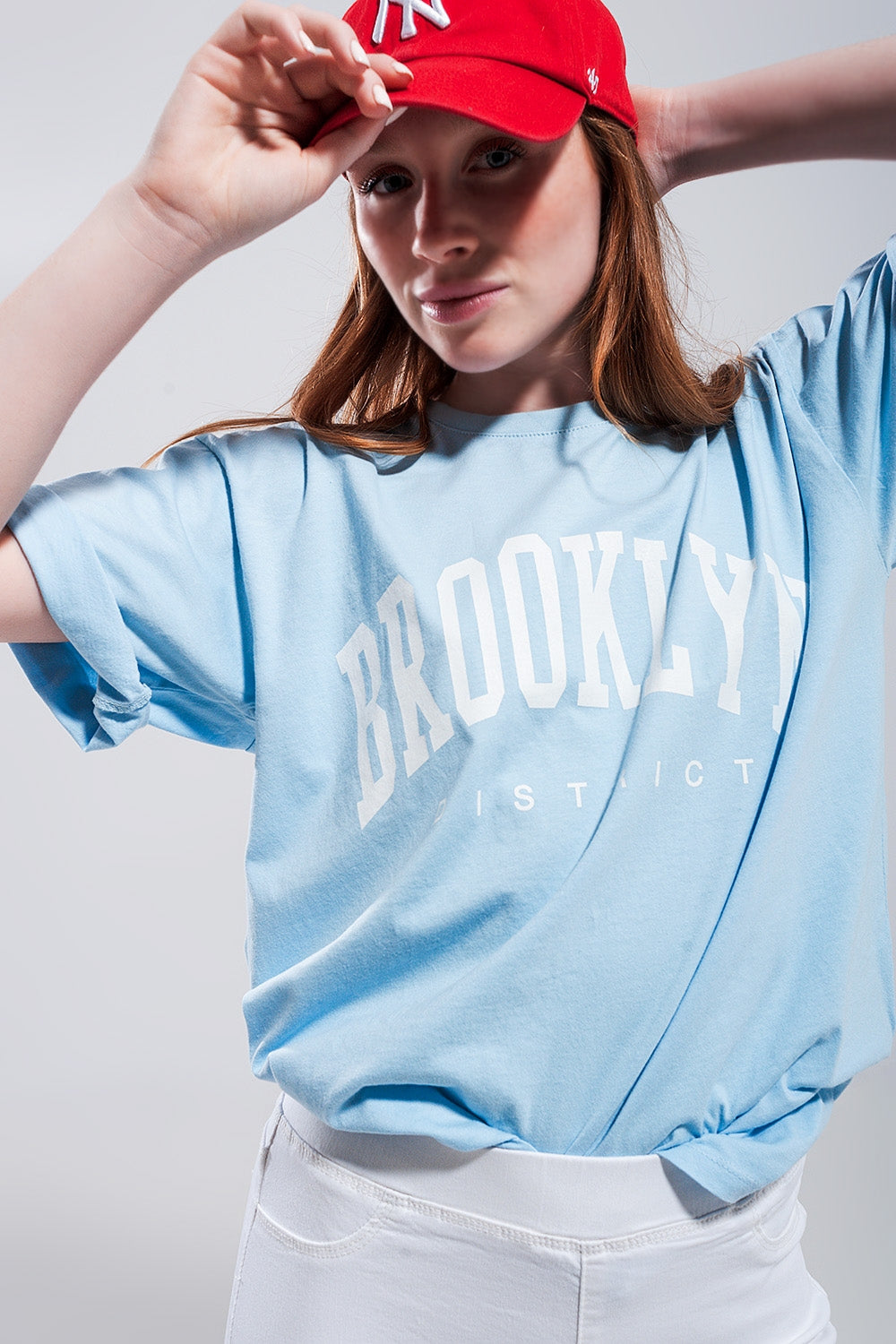 Brooklyn t shirt in blue