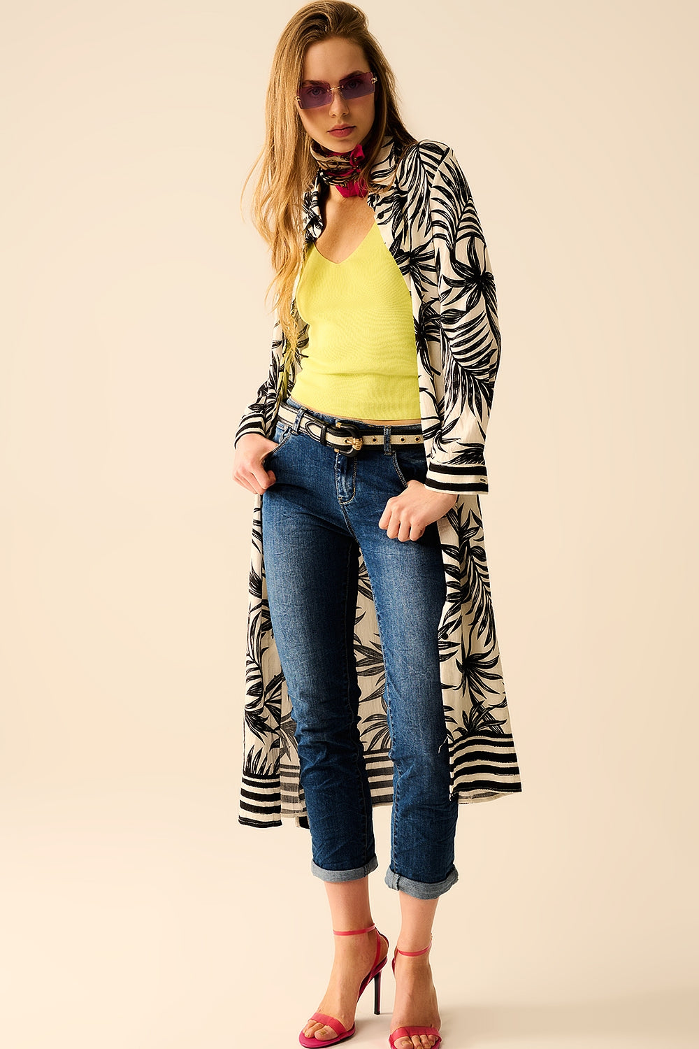 Comfortabel geribbeld tanktopje in groen