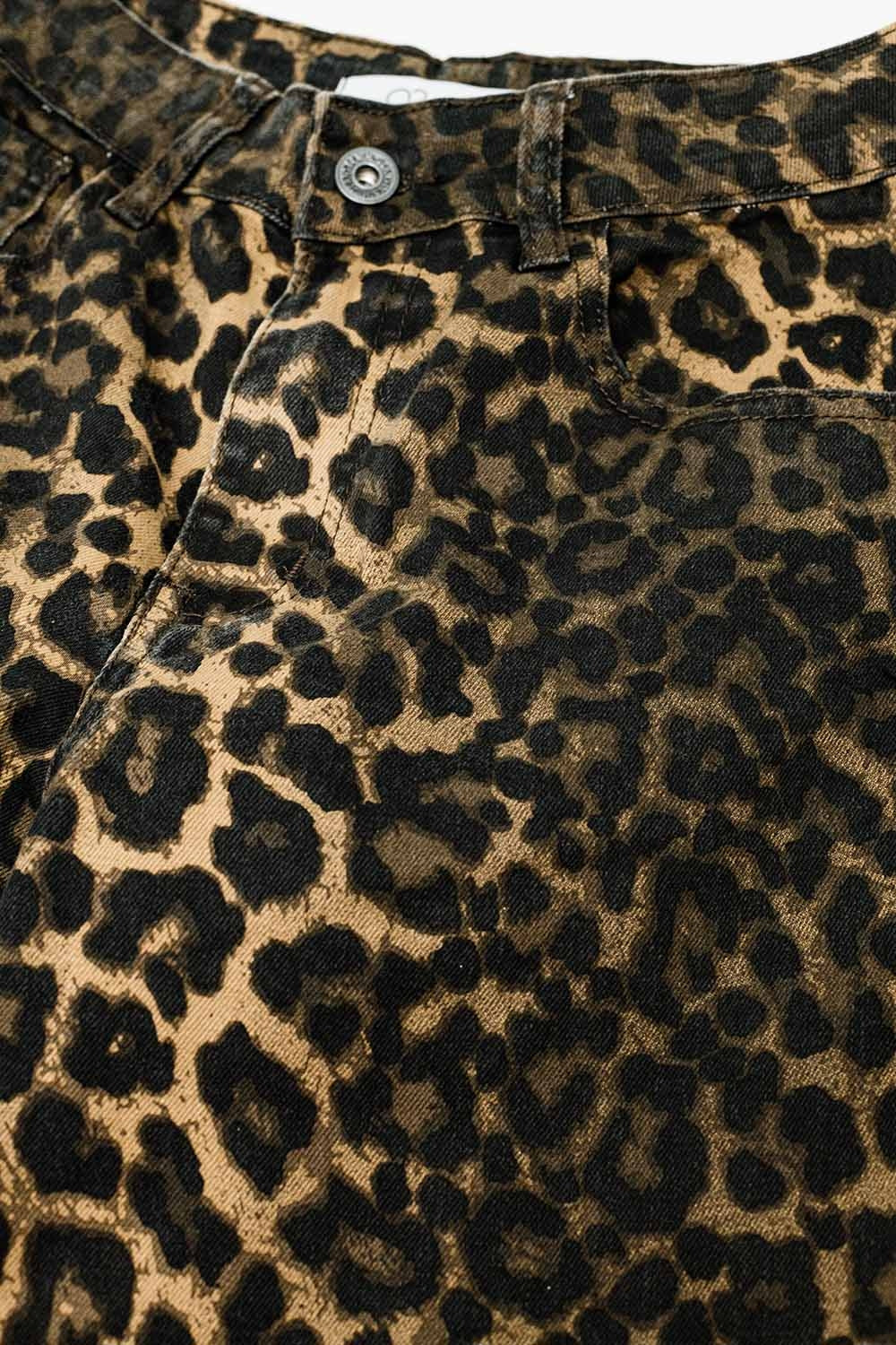 Leopard Print With Front and Back Ombré
