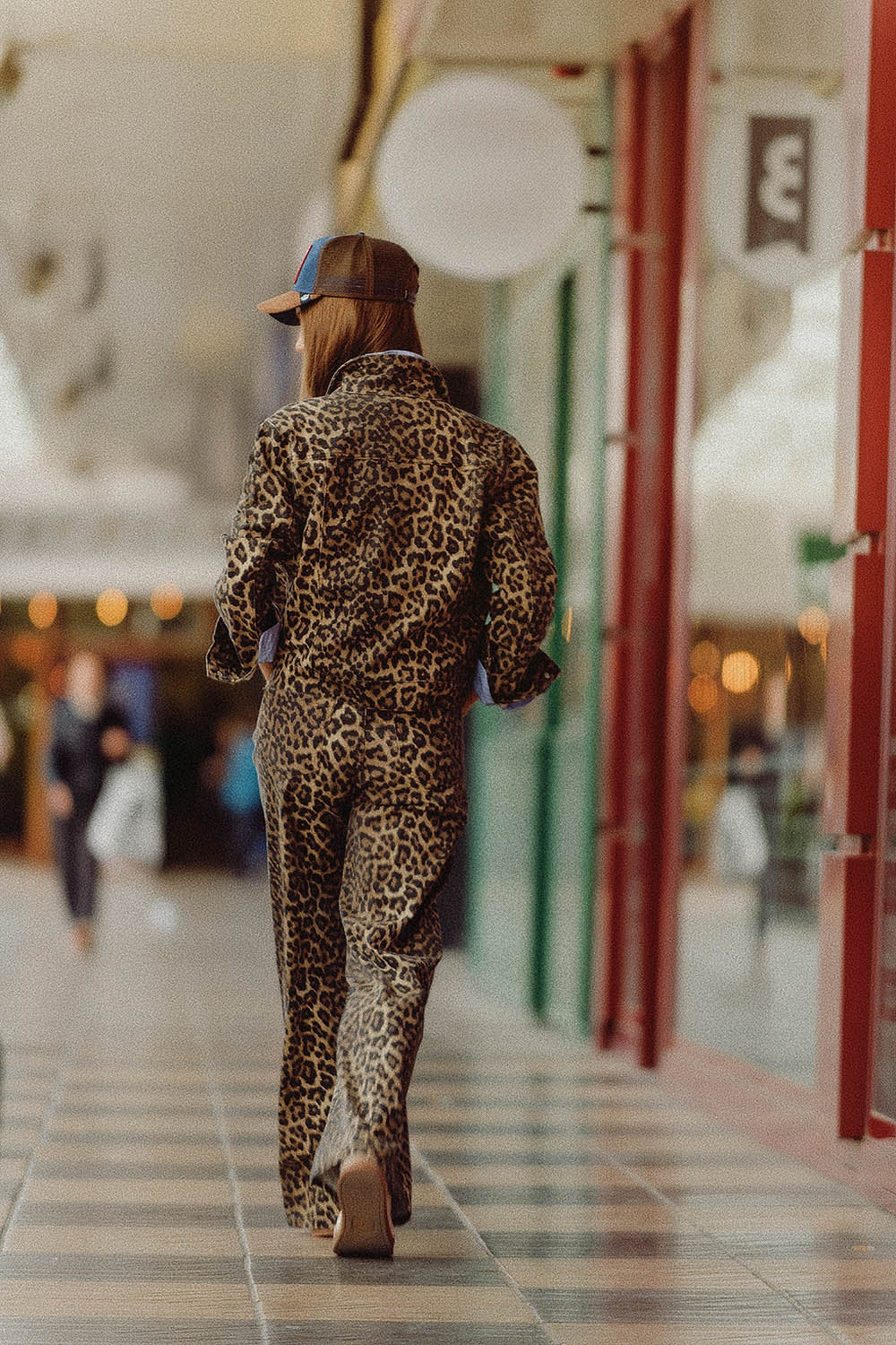 Leopard Print With Front and Back Ombré